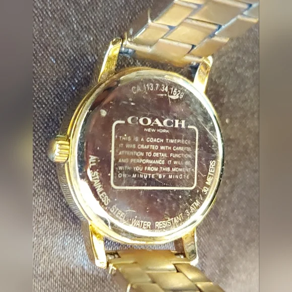 Coach Carriage Watch - Picture 4 of 4